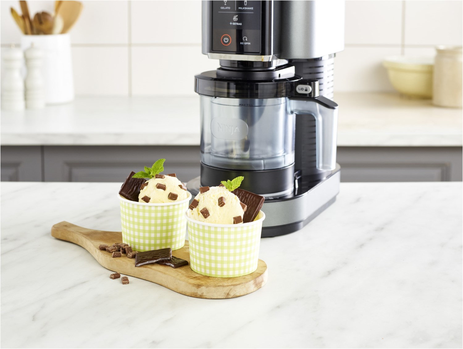 NC302EU Creami Eismaschine schwarz/silber