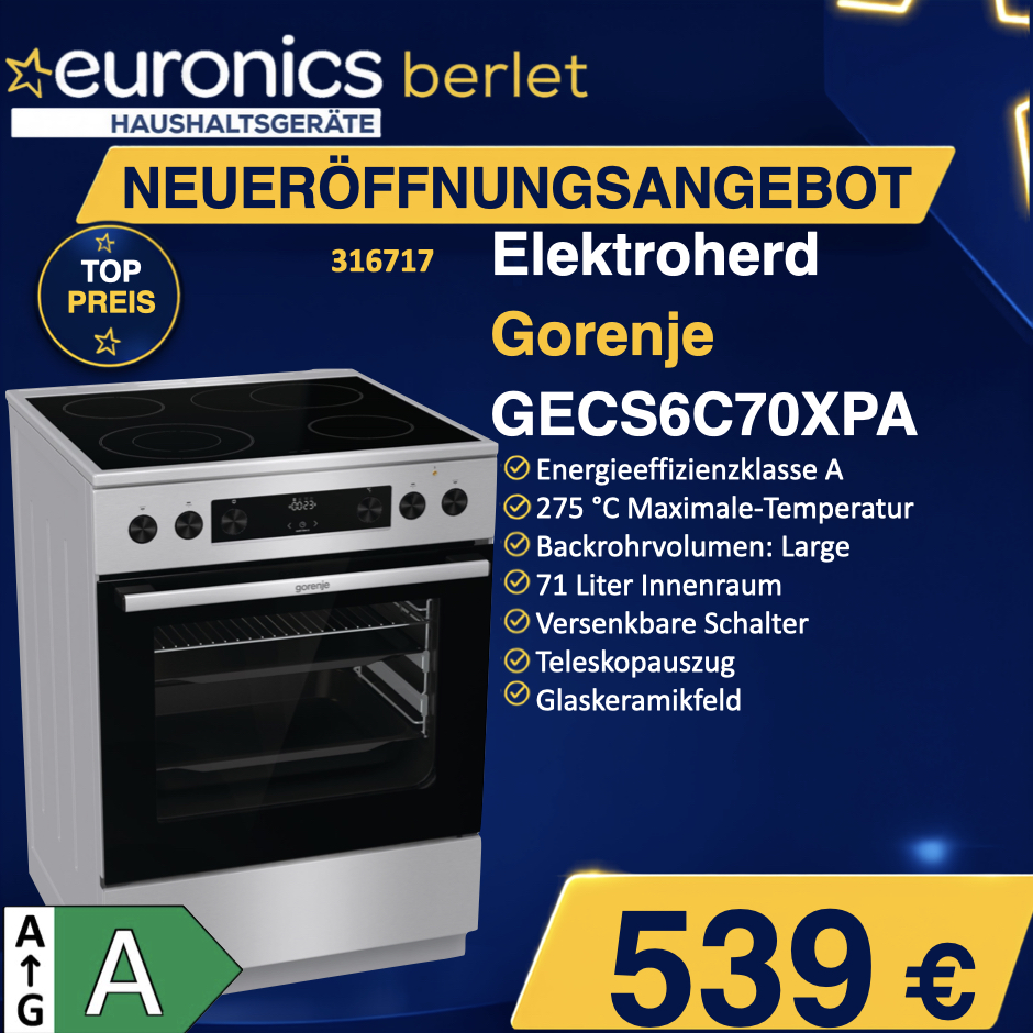 RUB Gorenje GECS6C70XPA 316717