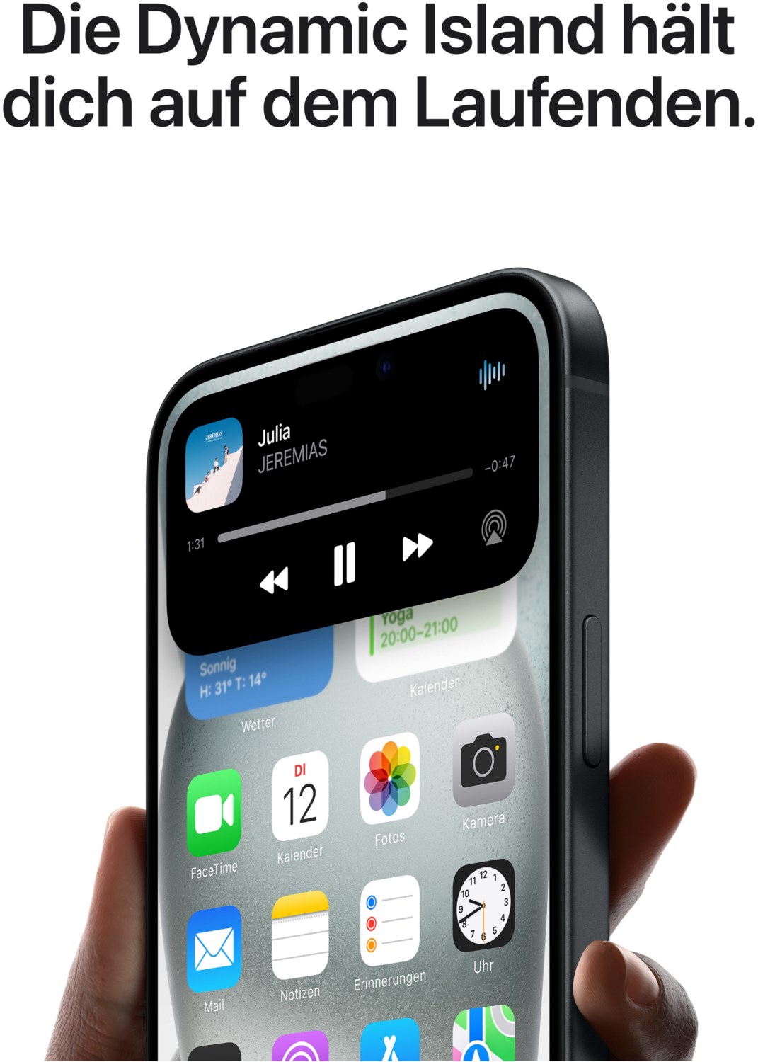 iPhone 15 (128GB) schwarz