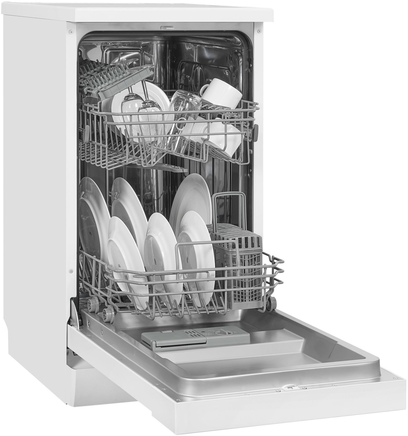 GSP 9109-030E Stand-Geschirrspüler 45 cm weiß