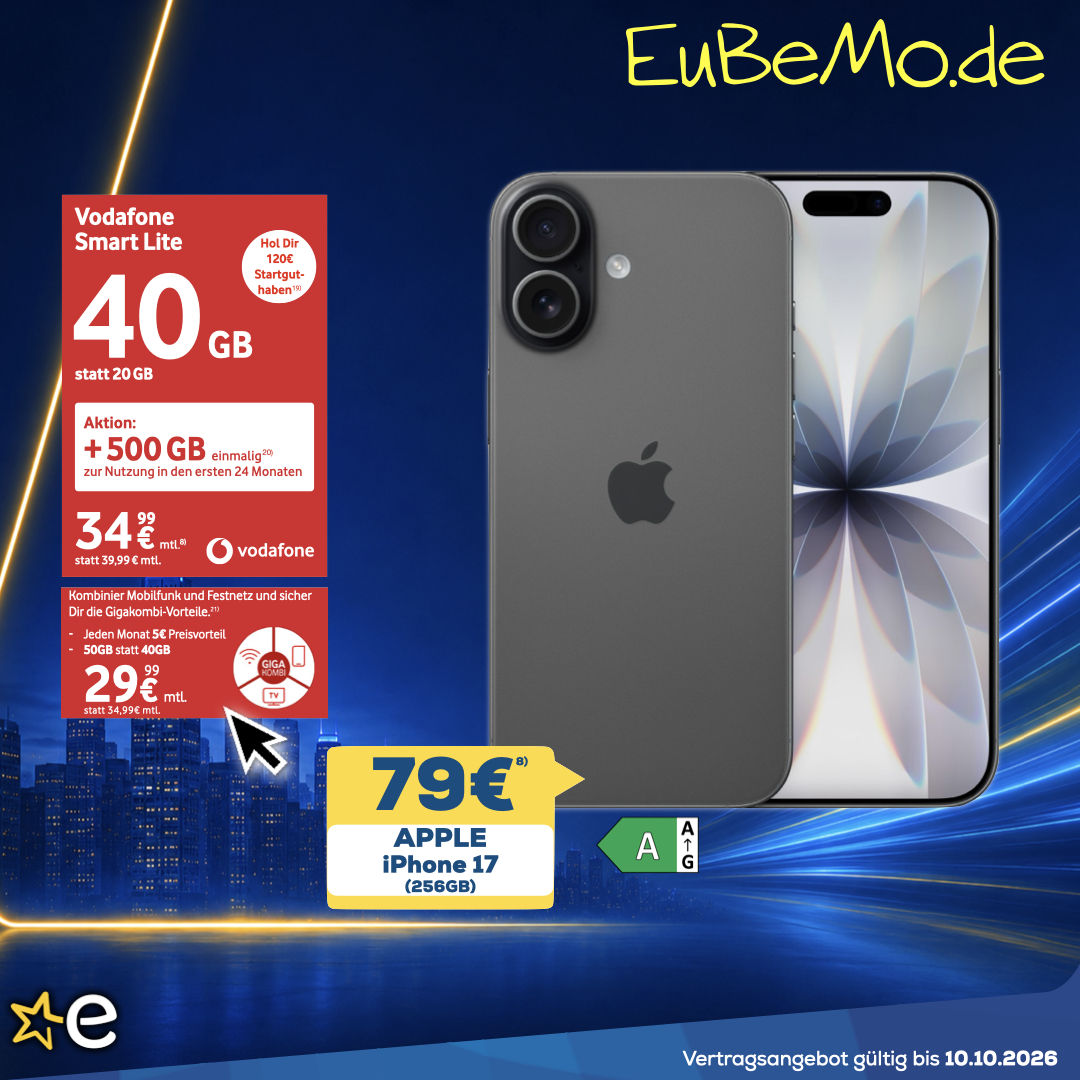 iPhone 17 DE im Smart Lite Deal