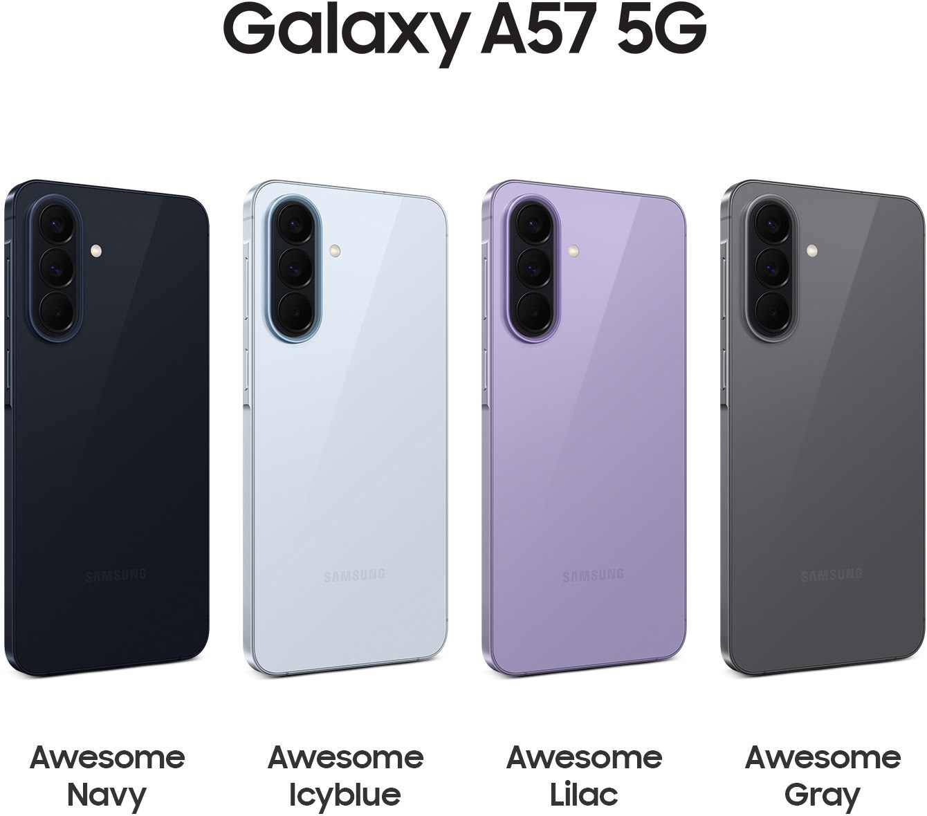 Galaxy A57 5G (128GB) Enterprise Ed Smartphone awesome gray