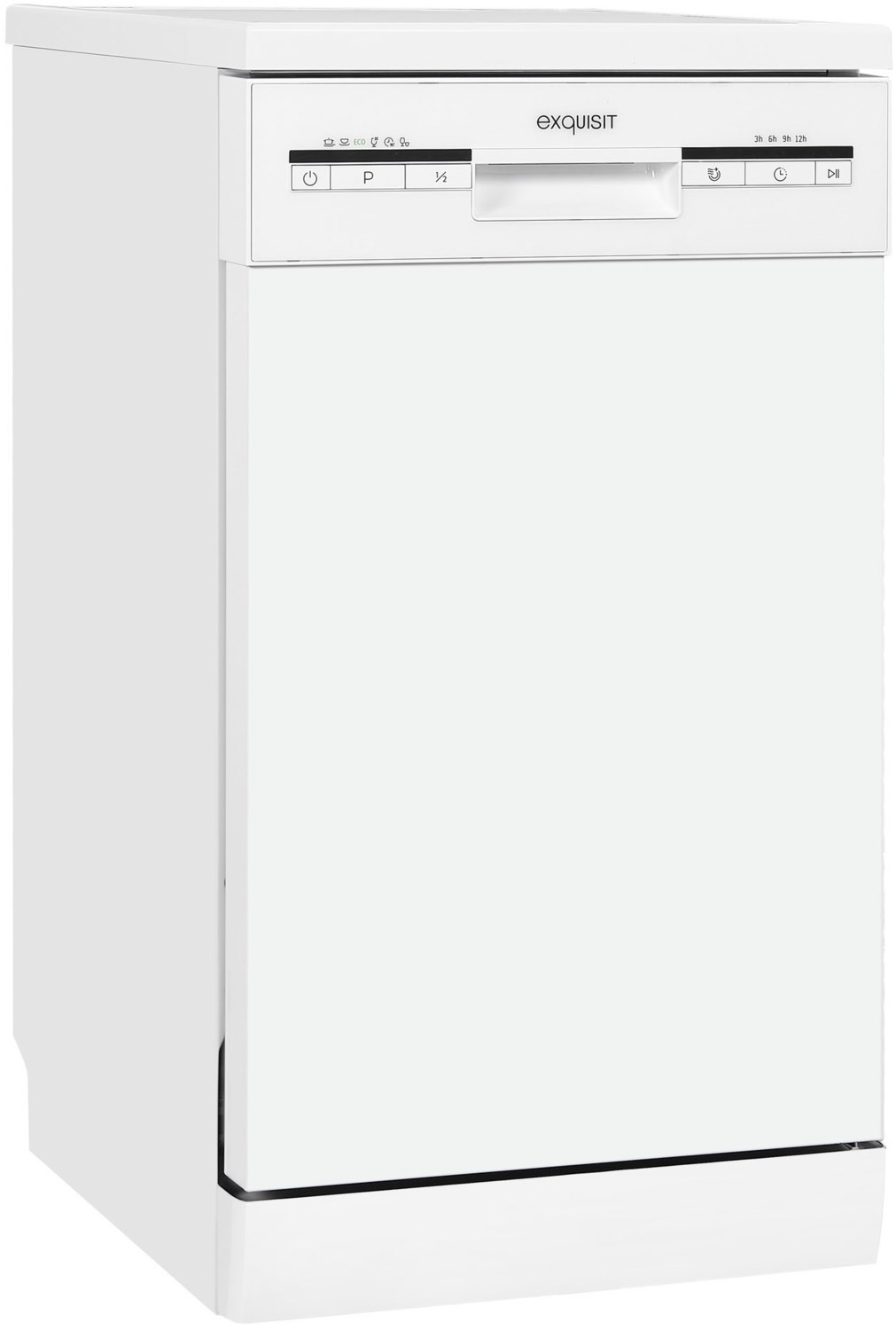 GSP 9109-030E Stand-Geschirrspüler 45 cm weiß