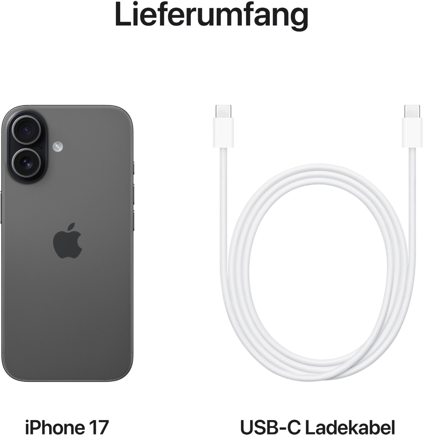 iPhone 17 (256GB) schwarz