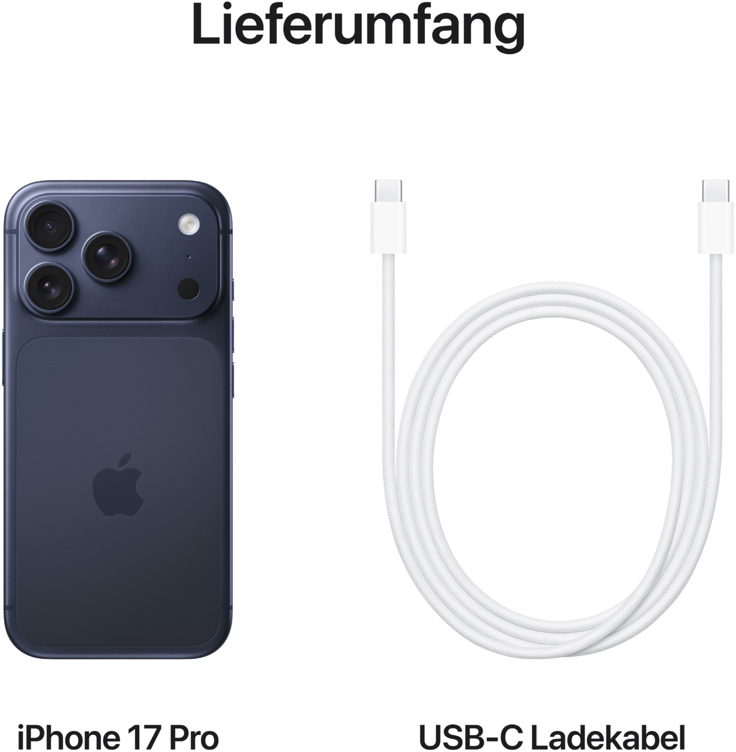 iPhone 17 Pro Max (256GB) tiefblau