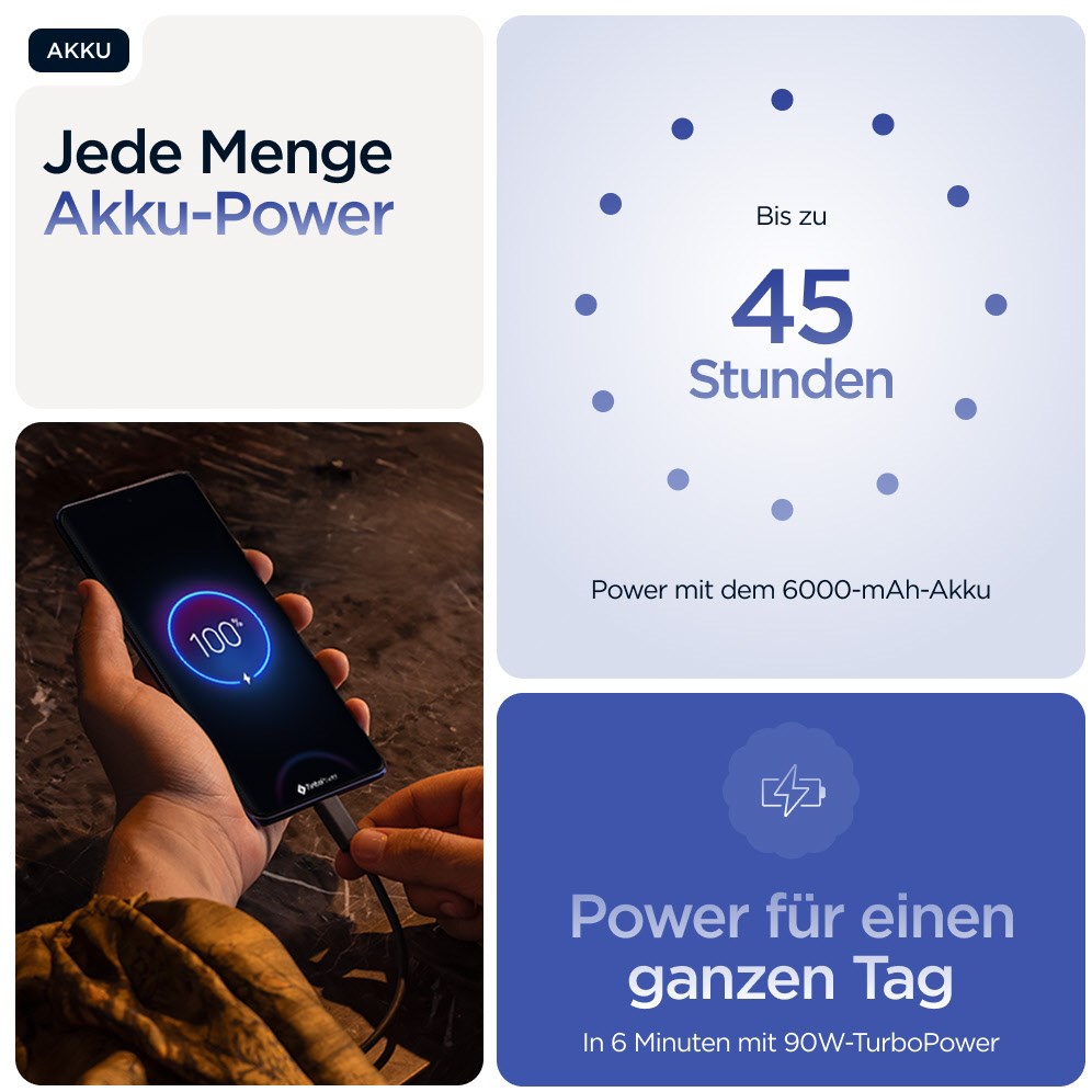 edge 60 pro Smartphone PANTONE dazzling blue