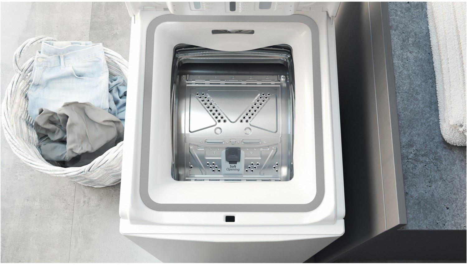 WAT Smart Eco 12C Toplader (40 cm) weiss