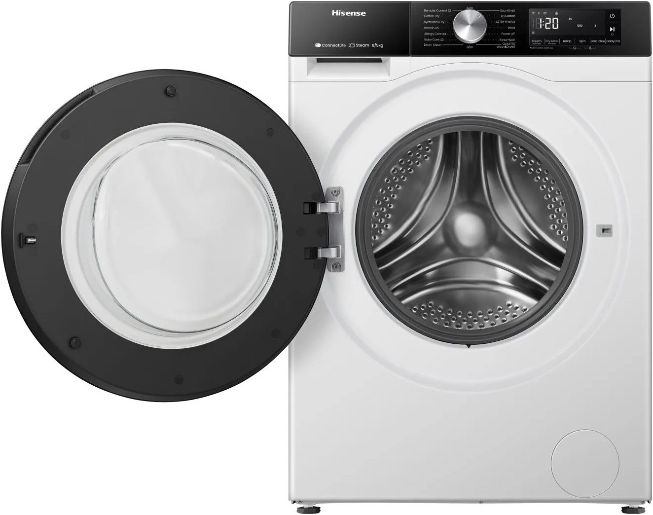 WD3S8043BW3 Stand-Waschtrockner weiß