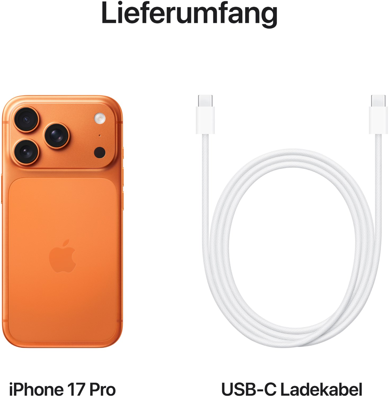 iPhone 17 Pro Max (256GB) cosmic orange