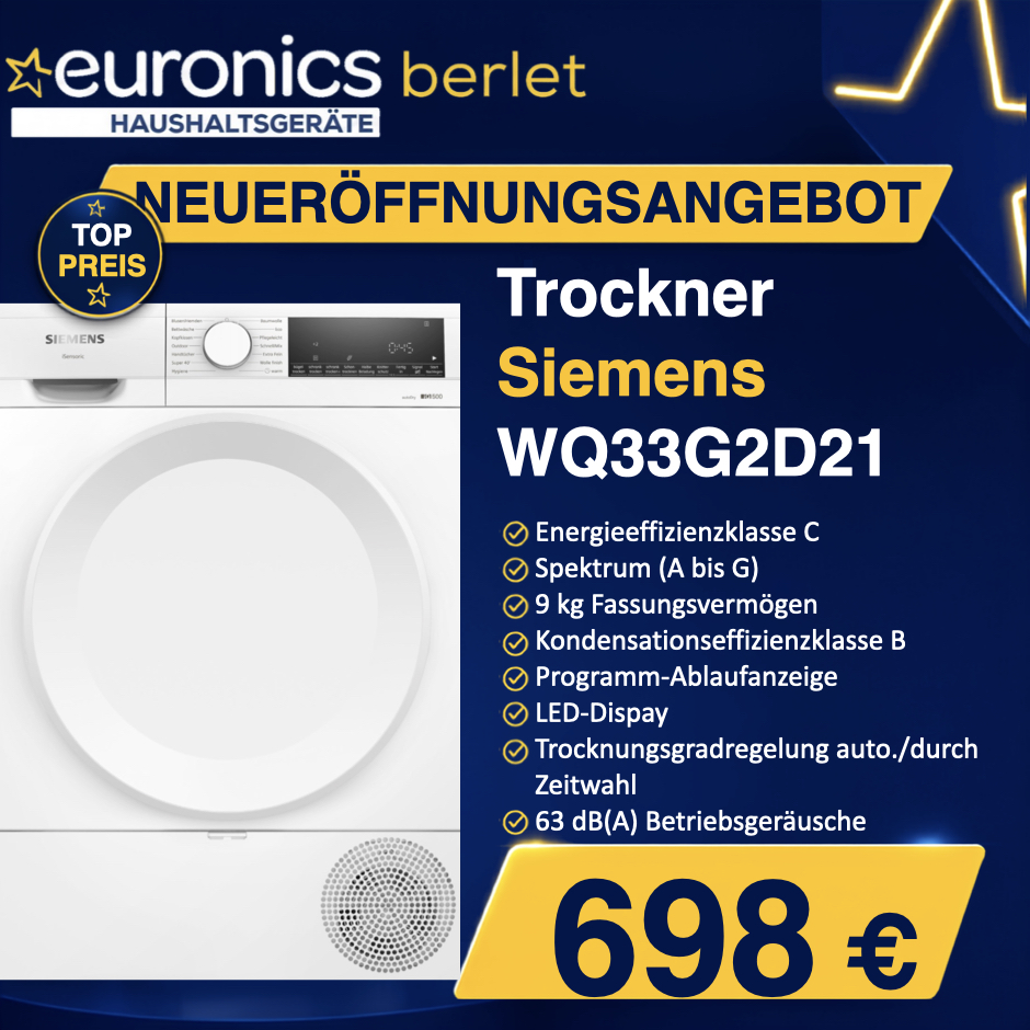 RUB Siemens WG33G2D21 338295
