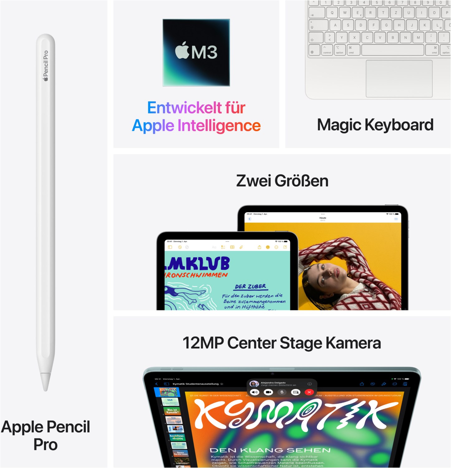 iPad Air 11" (128GB) WiFi + 5G (2025) space grau