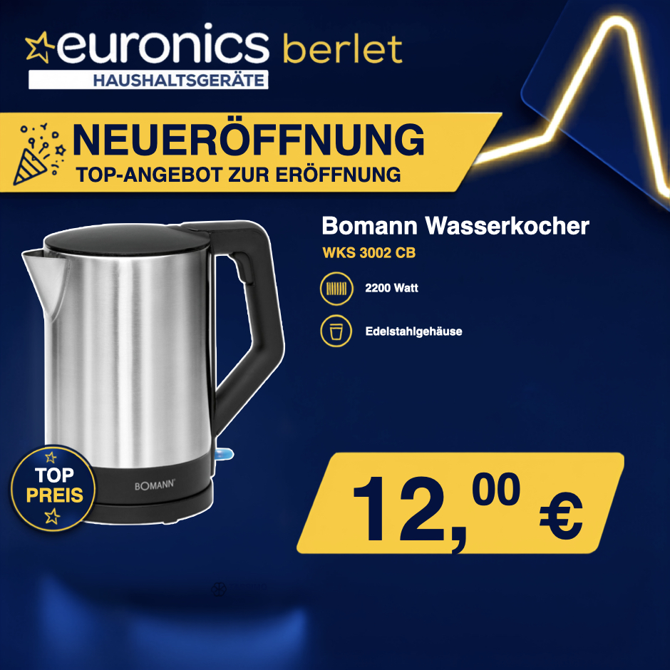 RUB Bomann Wasserkocher