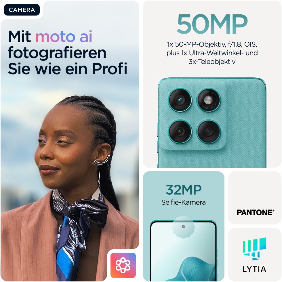 edge 60 fusion Smartphone PANTONE amazonite