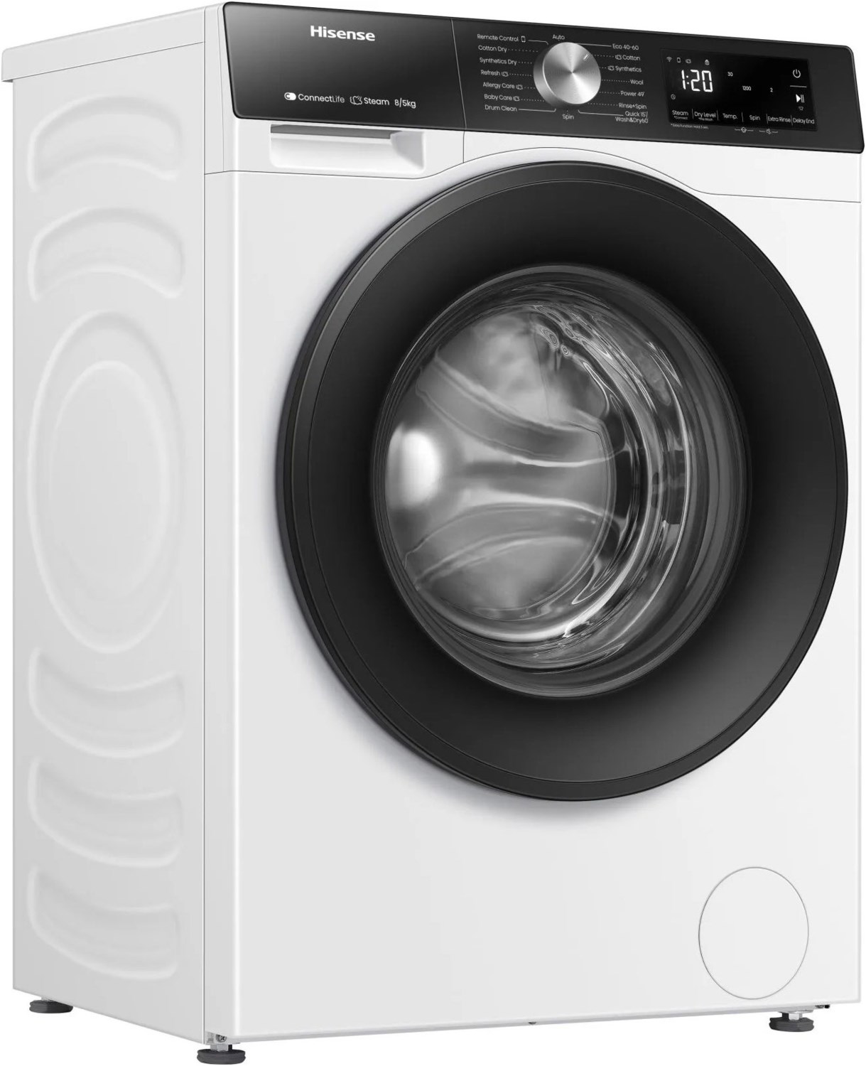 WD3S8043BW3 Stand-Waschtrockner weiß