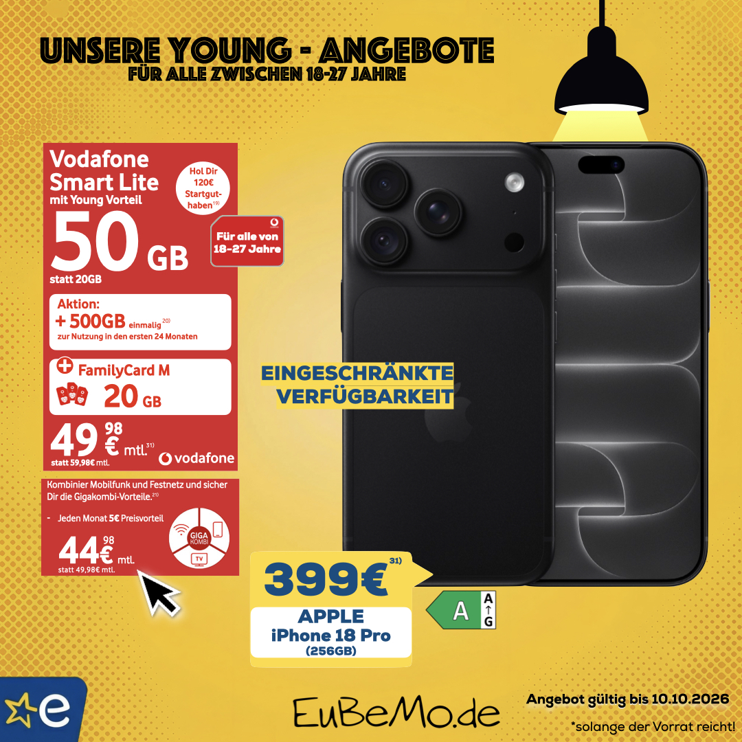 ZZ iPhone 18 Pro Smart lite Young + Family Card M