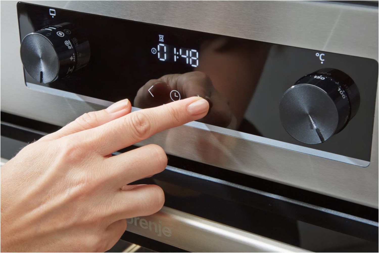 GECS6C70XPA Elektroherd mit Glaskeramikfeld edelstahl