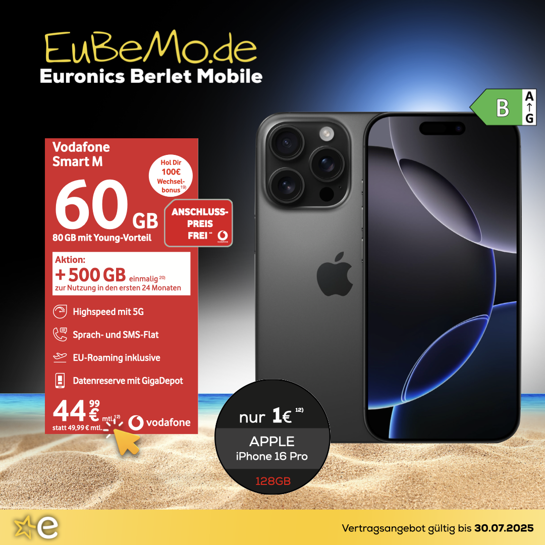 iPhone 16 pro 128GB Banner