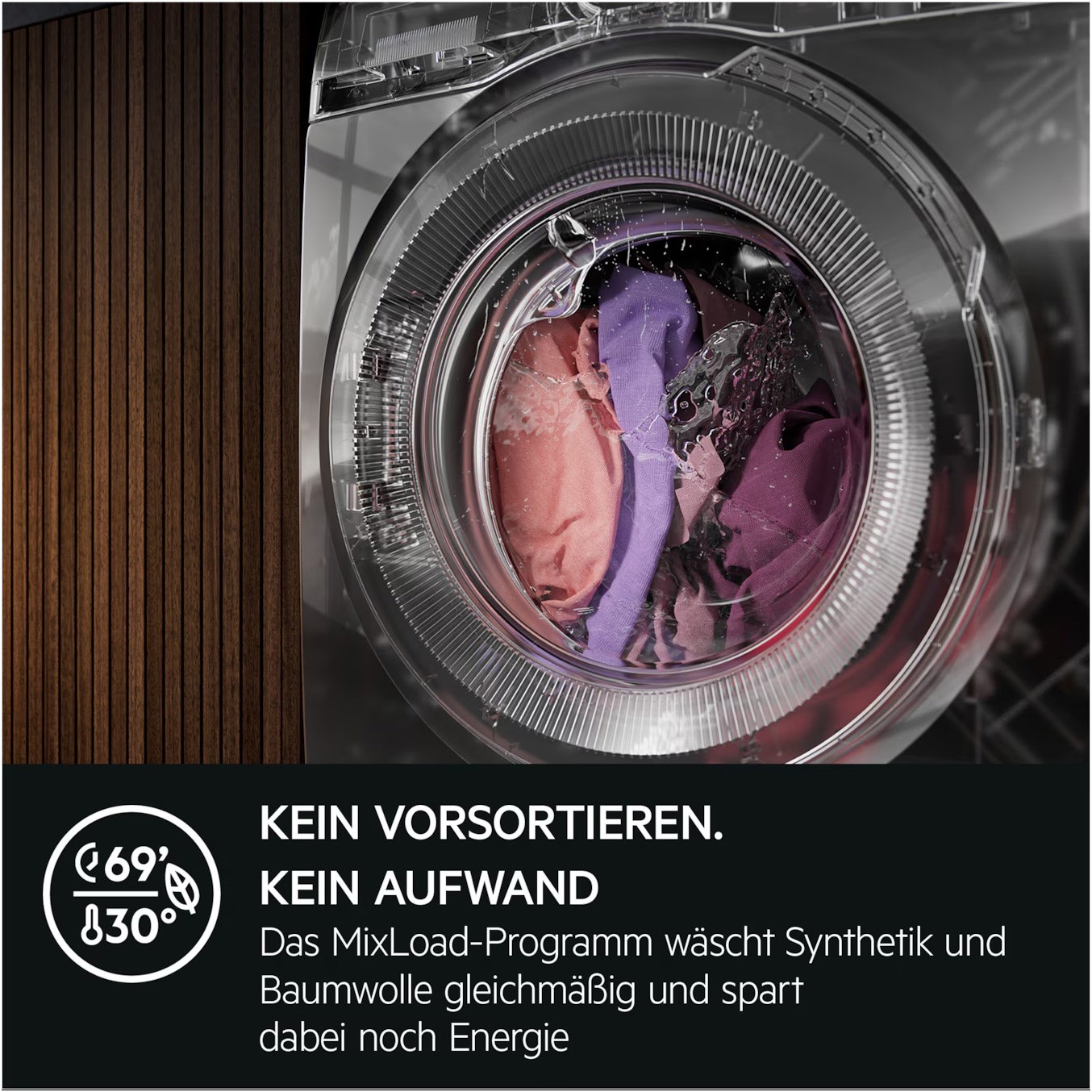Lavamat LR7G70497 Stand-Waschmaschine-Frontlader weiß