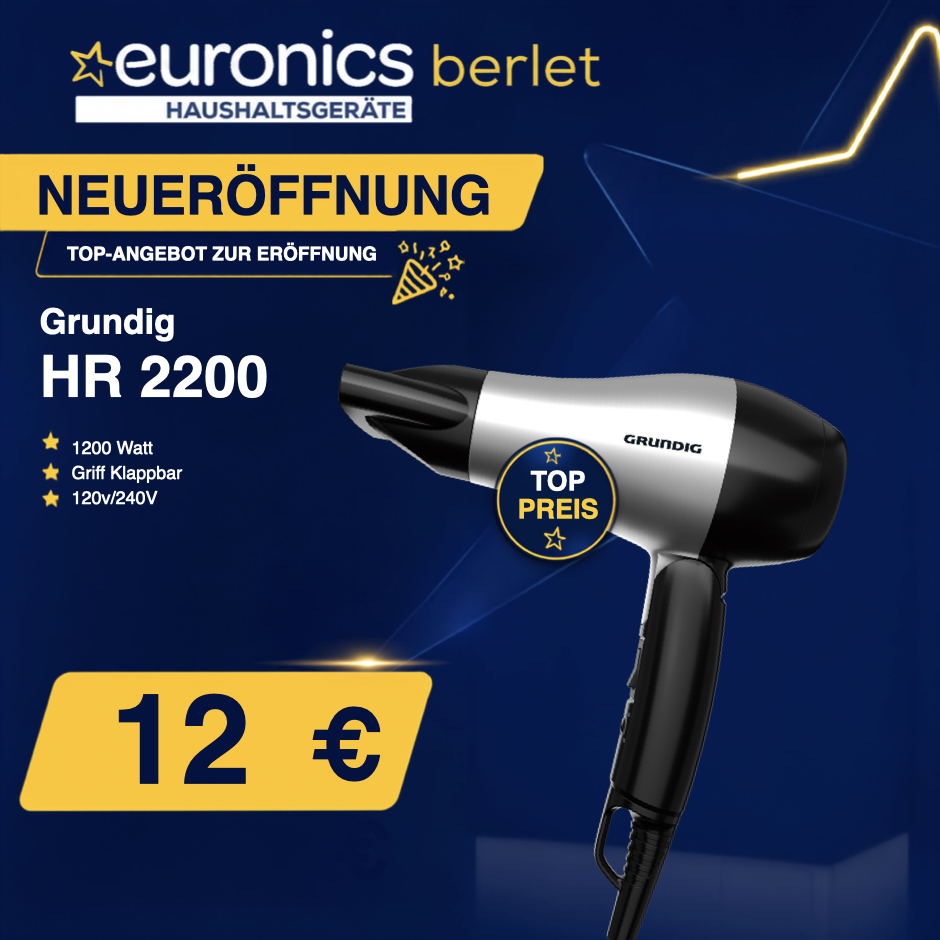 RUB Grundig HD2200 Haartrockner