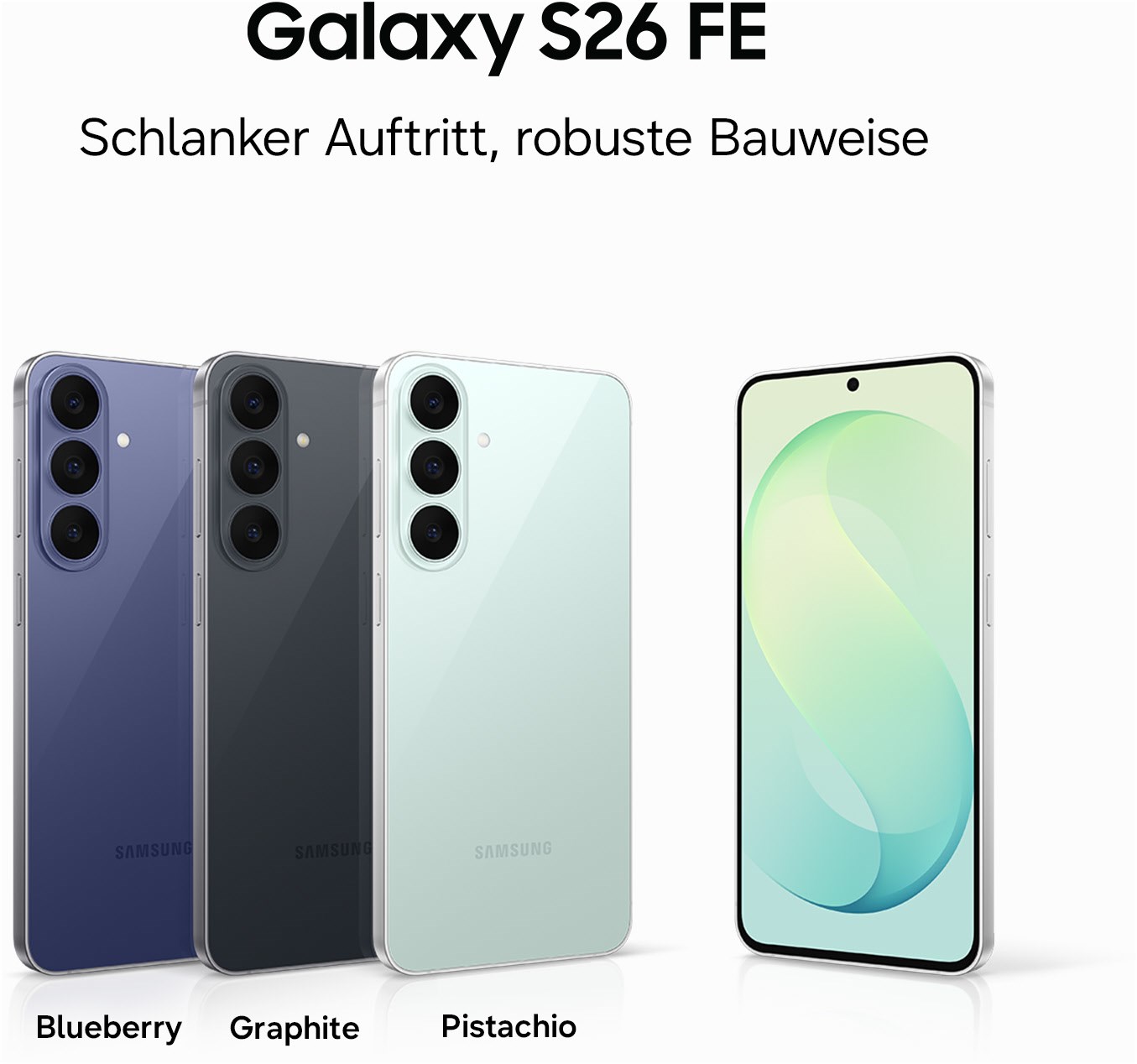 Galaxy S26 FE (128GB) Smartphone graphite
