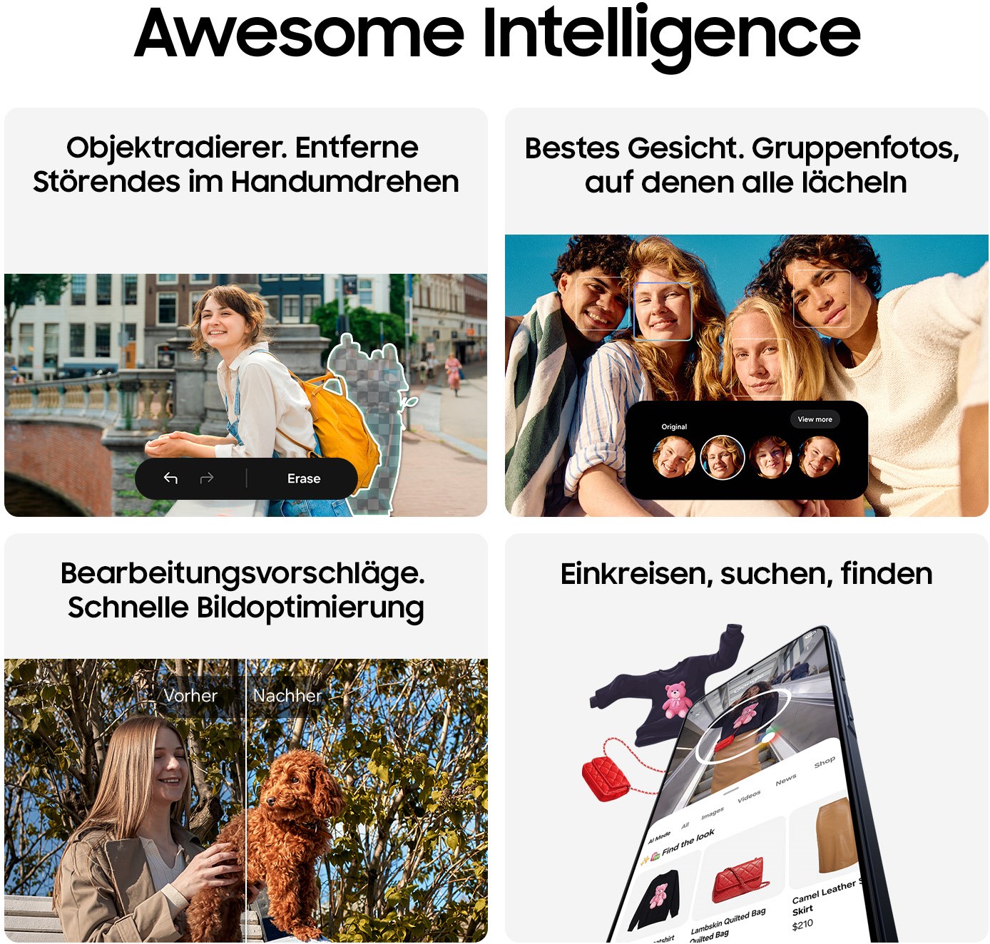 Galaxy A57 5G (128GB) Smartphone awesome gray