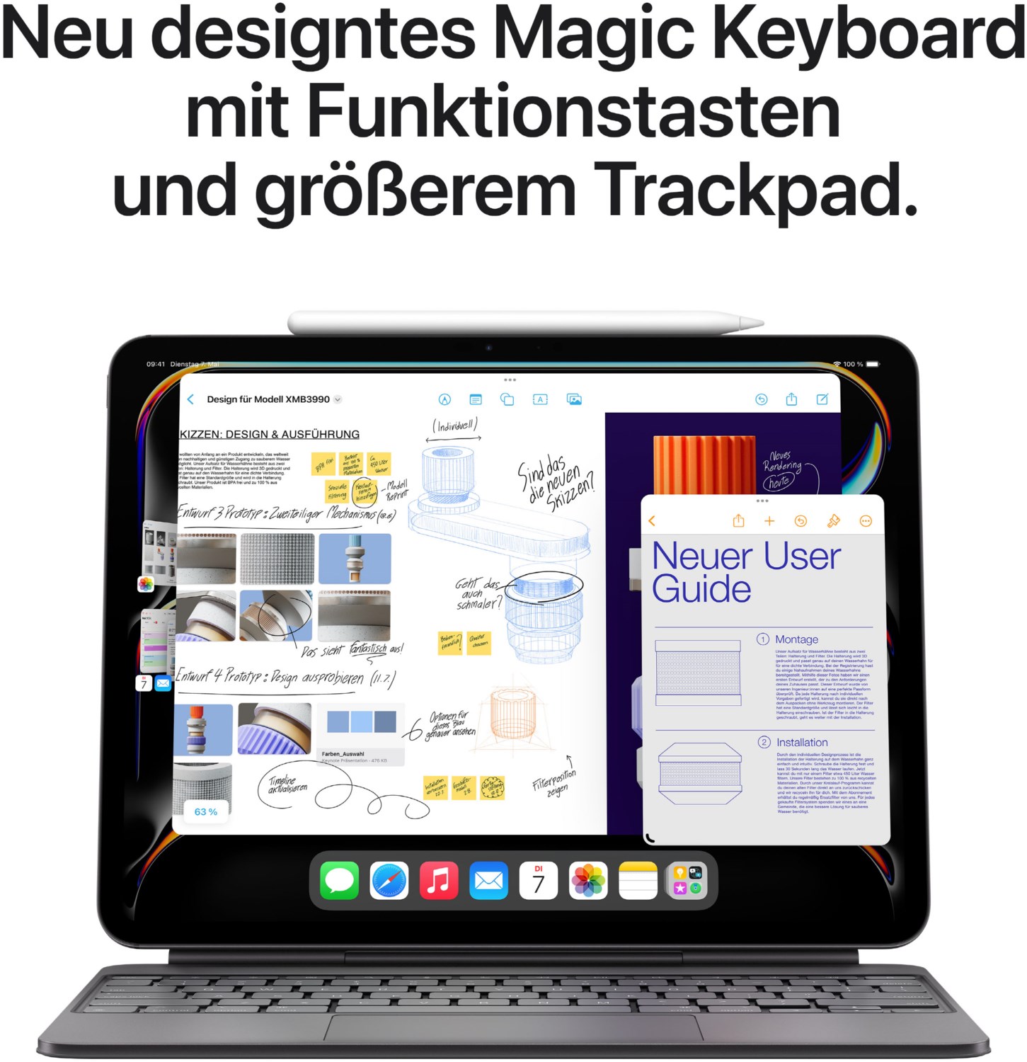 iPad Pro 13" (256GB) WiFi + 5G (2024) space schwarz
