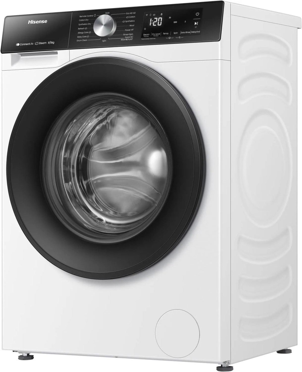 WD3S8043BW3 Stand-Waschtrockner weiß