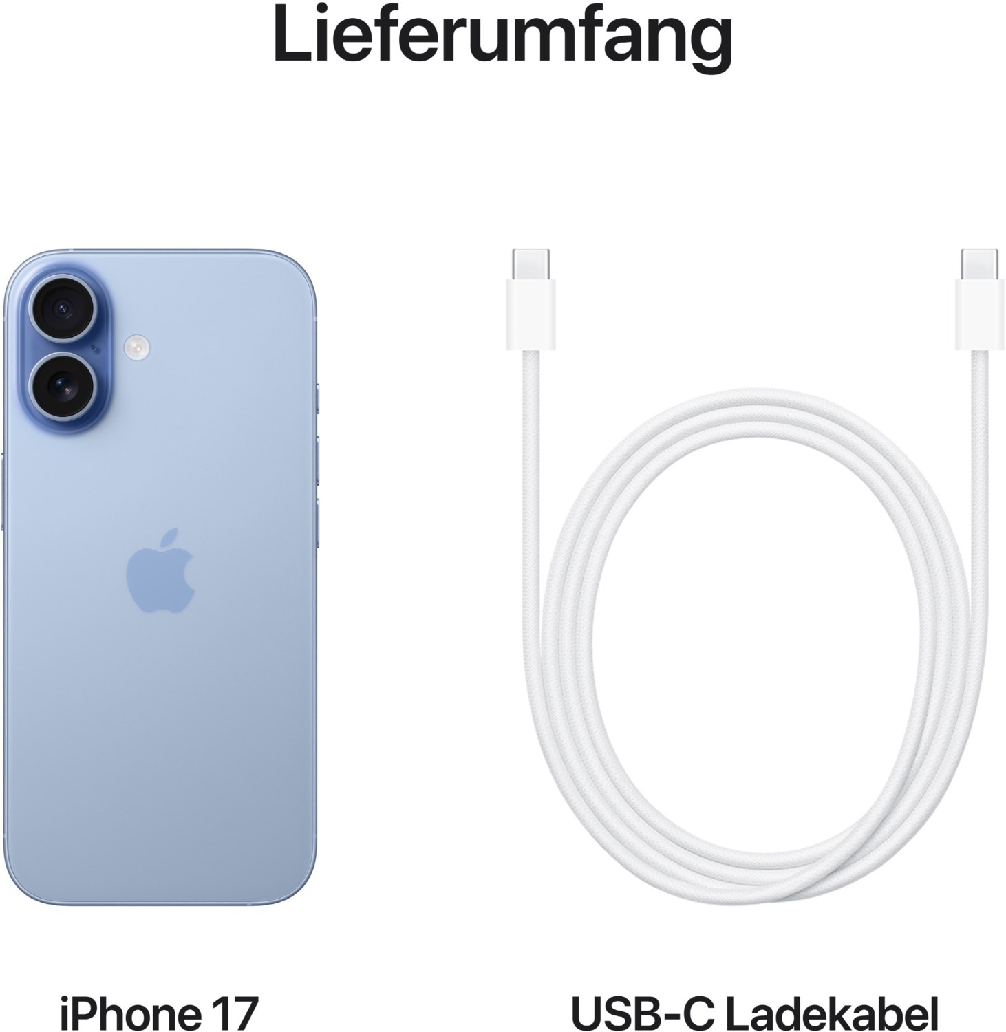 iPhone 17 (256GB) nebelblau