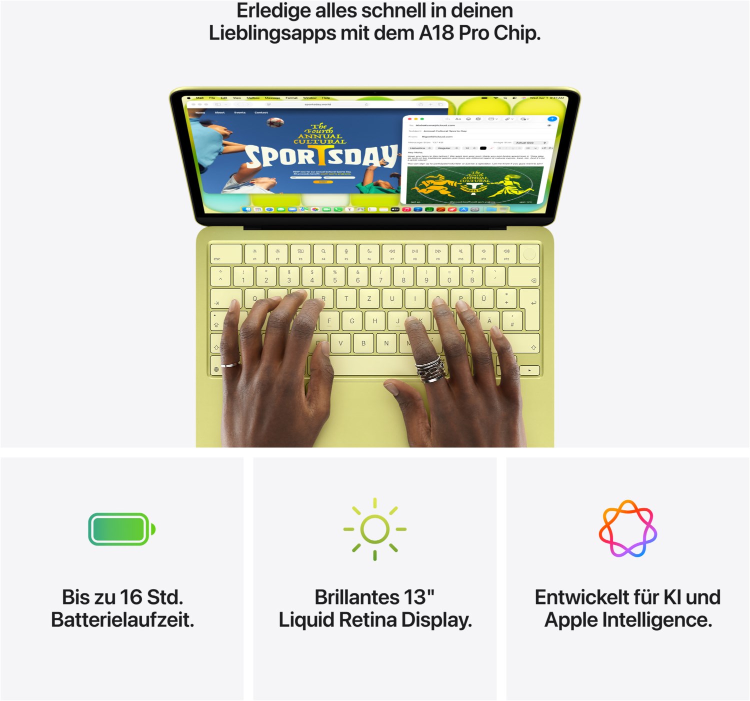 MacBook Neo 13" (MHFG4D/A) indigo