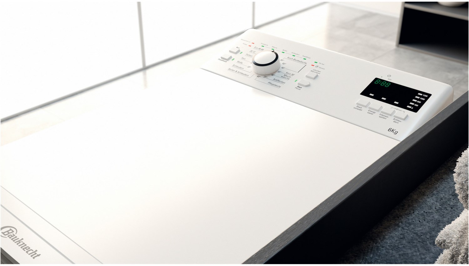 WAT Smart Eco 12C Toplader (40 cm) weiss
