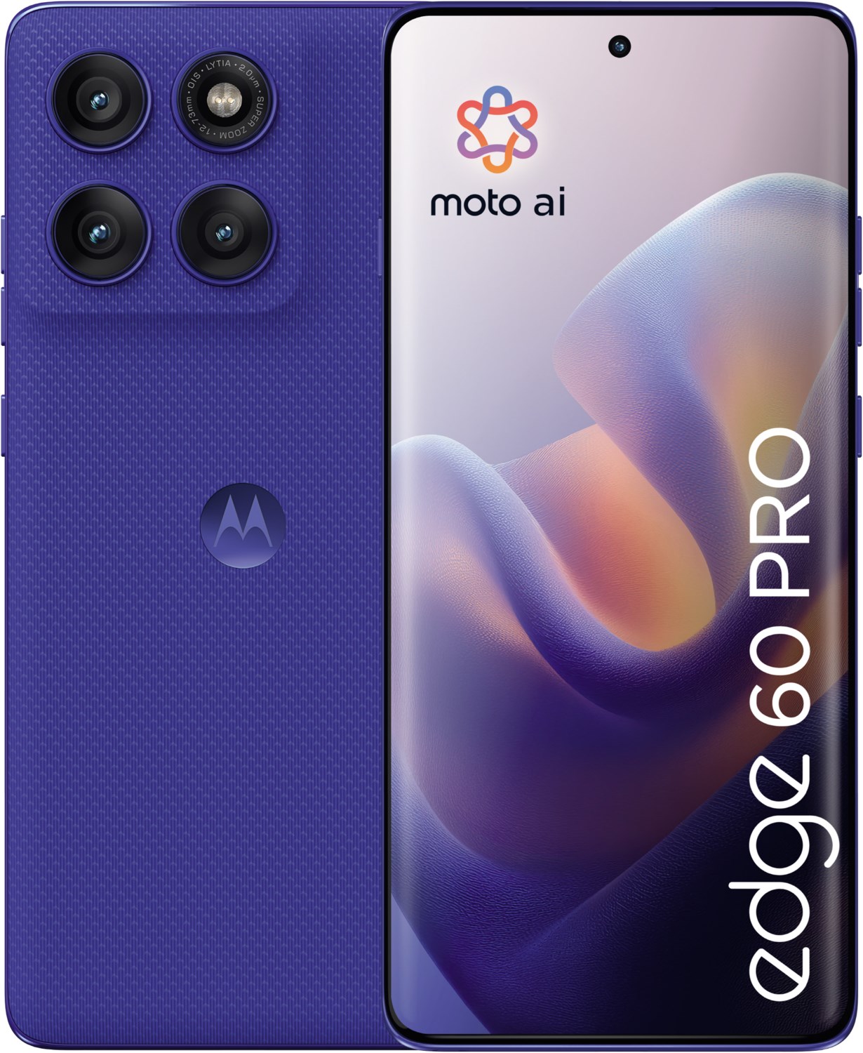 edge 60 pro Smartphone PANTONE dazzling blue