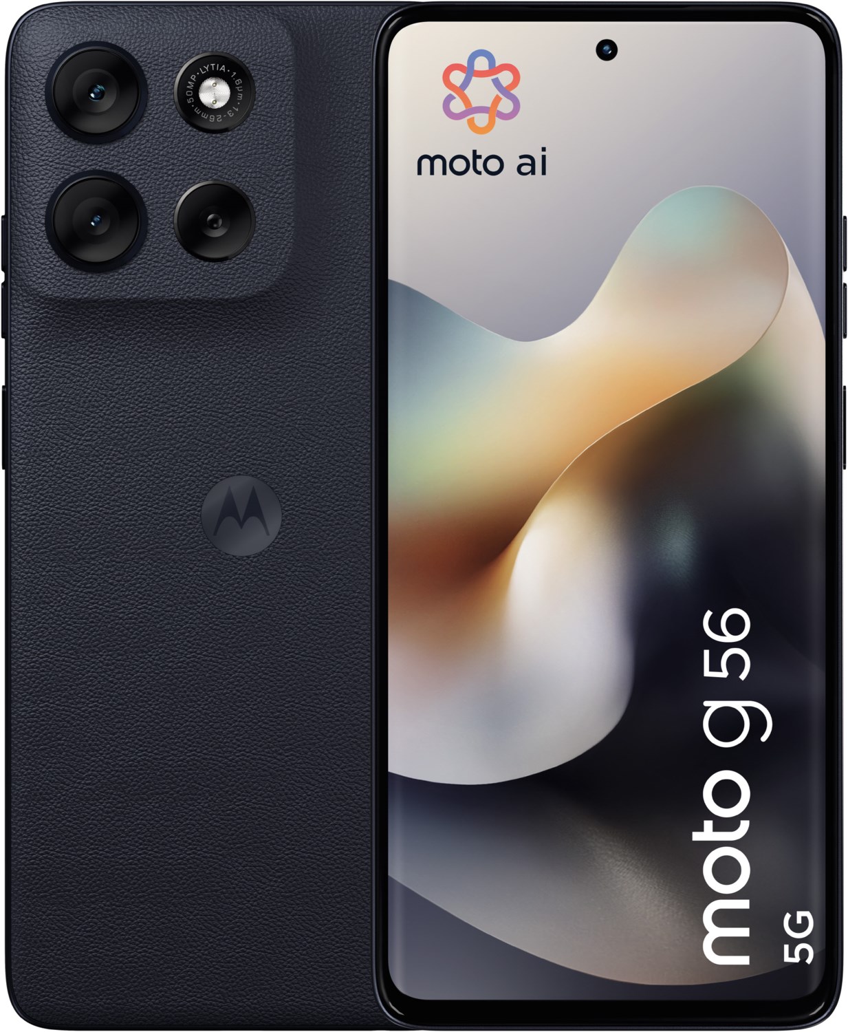 moto g56 Smartphone PANTONE black oyster